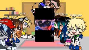 2часть~(Gacha Clyd) леди баг и супер кот°(реакция на тик ток) 🍎❤️