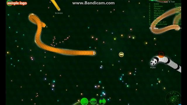 Играю в Wormax.io смотреть онлайн