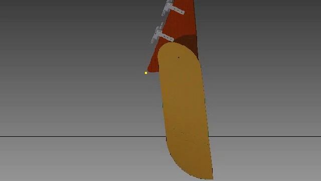 Gouvernail Waa'pa - mouvement du modèle смотреть онлайн