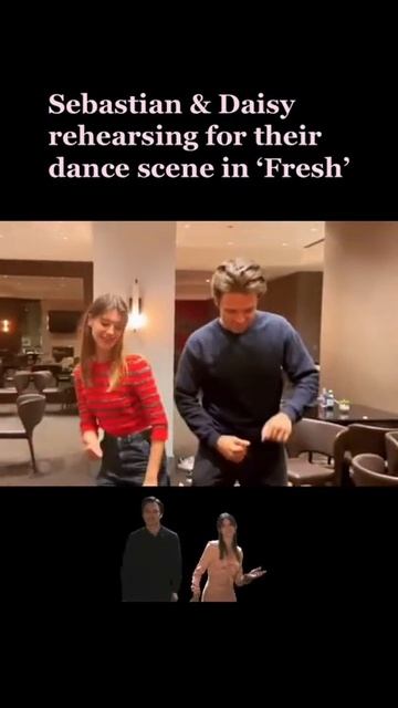 Sebastian Stan & Daisy Edgar-Jones behind the scenes of #Fresh | #sebastianstan #daisyedgarjones смотреть онлайн