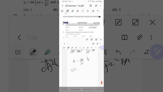SHM exercise 1(2) смотреть онлайн