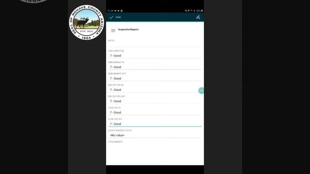 MCPW Culvert Inspection Application смотреть онлайн