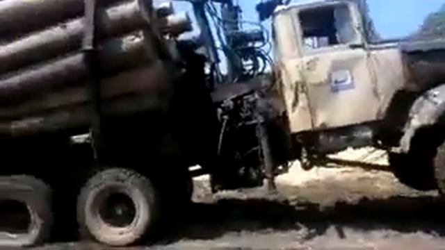 PRO TRUCKS КрАЗ 260 лесовоз перегруз смотреть онлайн