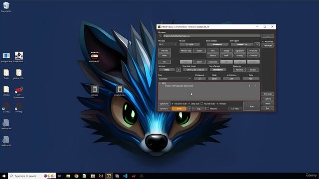 12. Packers and unpacking methods 6. Lab Winupack 1 packing, fix disassembly in x32dbg смотреть онлайн