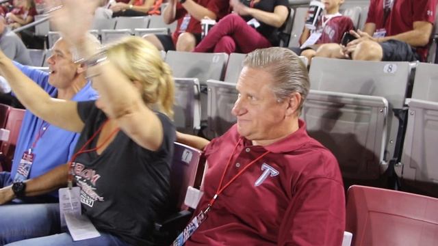 Troy Hosts Akron Football - Marty Skurla Honored by Troy University Trojan Warriors Program смотреть онлайн