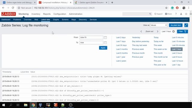 Zabbix Log File Monitoring смотреть онлайн