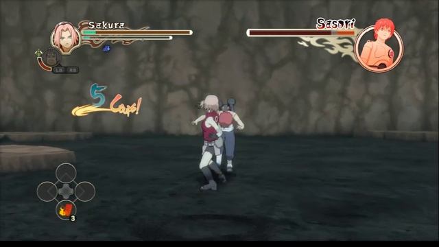 NSUNS2 Boss Battle #3 Sakura & Chiyo VS Sasori смотреть онлайн
