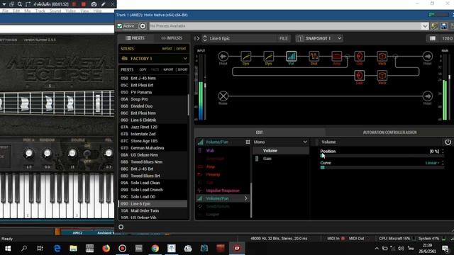 รีวิว การใช้งาน Line6 Helix Native v1.5.0 (64bit)เอฟเฟก กีต้าร์ смотреть онлайн