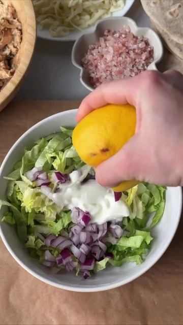 Врап с курицей 🍗