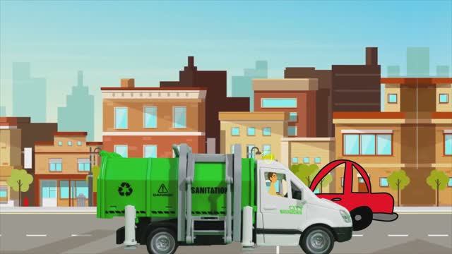 Песенка про мусоровоз | развивающая песенка для детей | Обзор игрушки