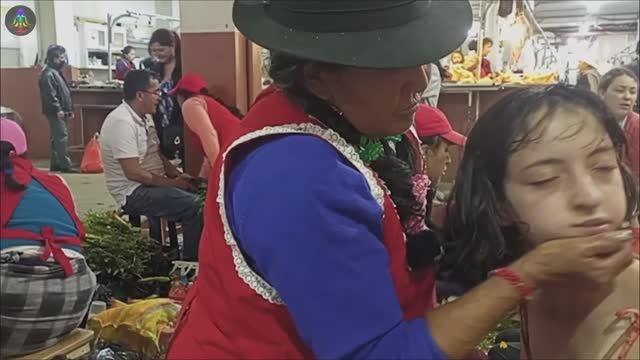 Spiritual Cleansing with Strong Massage (LIMPIA ESPIRITUAL) with Doña Natividad, ASMR in Ecuador смотреть онлайн