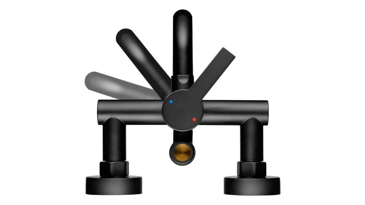 Распаковка черного смесителя с поворотным изливом Swedbe Diana1035B смотреть онлайн