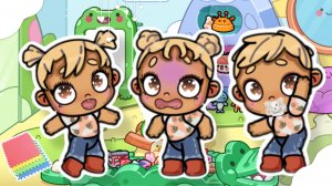 как проходит день перед садиком🥹Аватар ворлд🎧влог🥥avatar world⭐️рутина