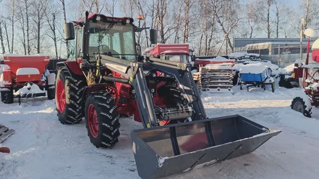 Мтз 82.3 с кун Metal-fach Т-229 смотреть онлайн