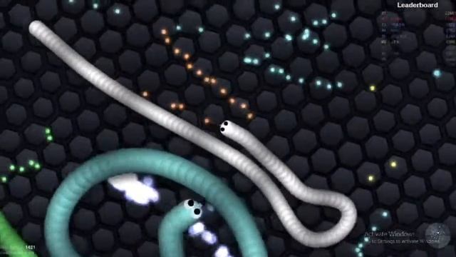 Epic Moments!! - Only Bots! (Slither.io) смотреть онлайн