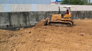 Строительство, засыпка один из участков