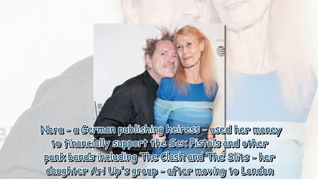 John Lydon's heartbreak as wife Nora Forster dies amid health battle смотреть онлайн