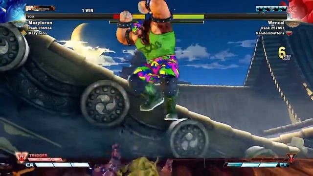 SFV - Kage vs Zangief смотреть онлайн