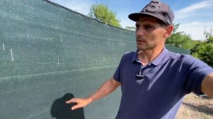 🔥Самый Бюджетный забор из затеняющей сетки