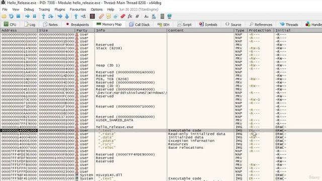 10. Debugging basics with x64dbg 7. Lab x64dbg 5 Memory breakpoints смотреть онлайн