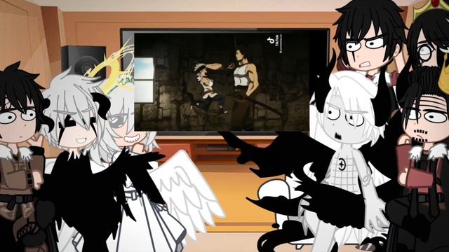 Black clover/ dark triad/asta mom/ julius/leibe/demon king react to? смотреть онлайн