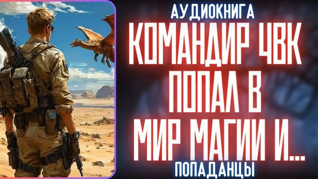 АУДИОКНИГА | ПОПАДАНЕЦ: КОМАНДИР ЧВК ПОПАЛ В МИР МАГИИ