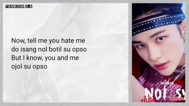 Stray Kids (Bang Chan, Hyunjin) "Red Lights" Easy Lyrics [skz red lights lyrics] смотреть онлайн