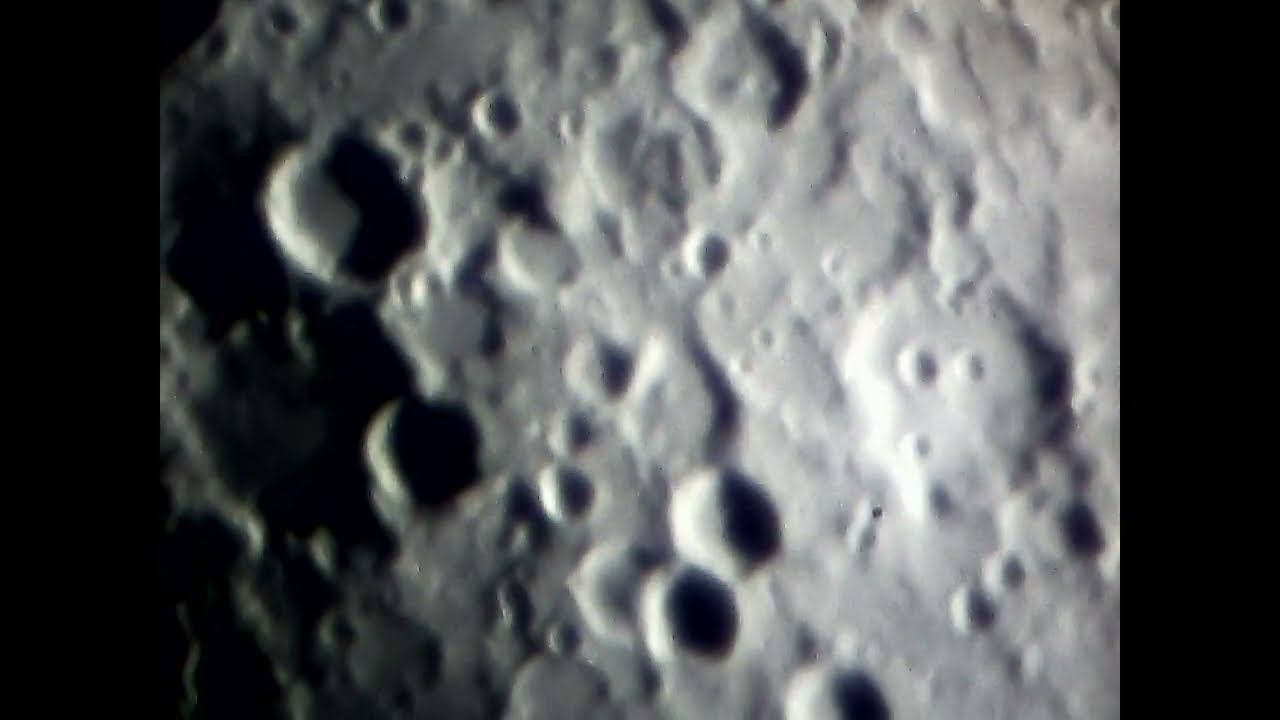 Съемка луны веб камерой. смотреть онлайн