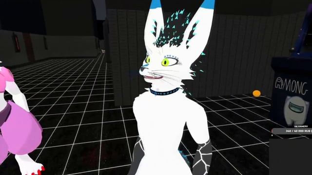 ФУРРИ В VRChat _ Furry VR _ ВР ЧАТ _ Баги, фейлы, приколы, пранк в ВИАР Чате
