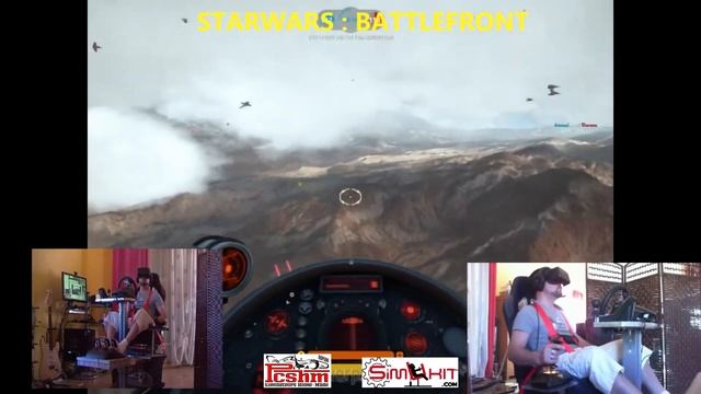 Starwars Battlefront sur Simulateur 2 dof смотреть онлайн