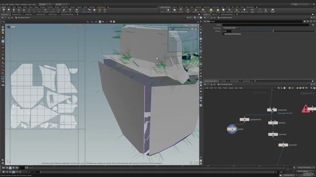 3_2 -Bake using Normal Map blending - Houdini