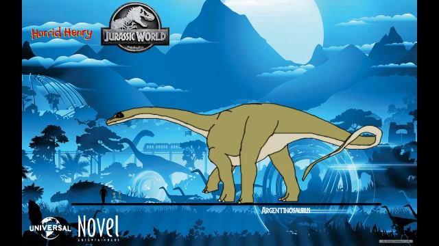 Argentinosaurus Sounds (Jurassic world horrid henry style) смотреть онлайн