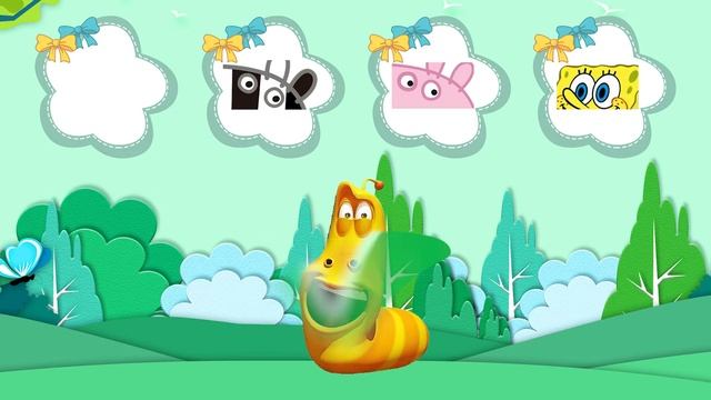 Help Peppa Pig SpongeBob SquarePants hilarious bug Zebra Su Yi choose the right eye смотреть онлайн