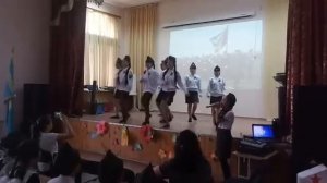 Строевая песня «Сарбаздар» Мадина Садвокасова