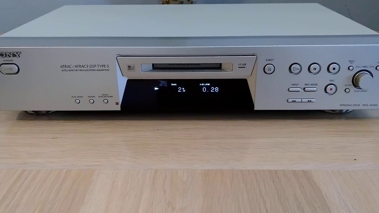 SONY MDS-JE480 SILVER лот2