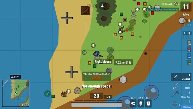 HOW TO *EASE* GAME PERFORMANCE IN SURVIV.IO - Meeting HACKER!!! смотреть онлайн