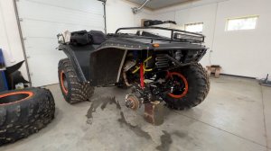 Т/О ремонт и доработки вездехода T-REX