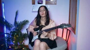 Europe - The Final Countdown Guitar Cover By Juliana Wilson