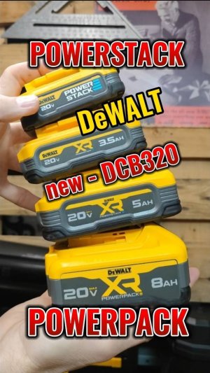 Новый POWERSTACK DCBP320, 3,5Ah очередной долгожданчик от DeWALT  #деволт #dewalt
