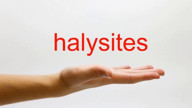 How to Pronounce halysites - American English смотреть онлайн