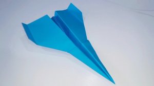Как сделать самолет из бумаги который далеко и плавно летает Оригами.