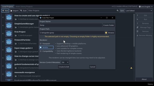 6 -Creating our game project смотреть онлайн