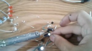 транзистор BC547(схема светодиод) on the BC547 transistor