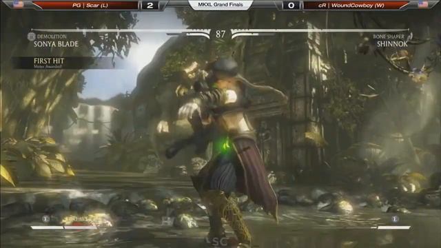 MKXL - SCR2016 - Scar (Sonya) Vs WoundCowboy (Shinnok) Grand Finals смотреть онлайн