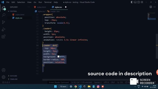 Windows Preloader using HTML & CSS Free source code смотреть онлайн