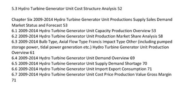 China Hydro Turbine Generator Unit Industry 2013 Deep Research Report смотреть онлайн