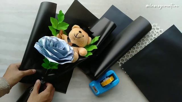 Membungkus Buket Bunga Mudah dan Simpel || by El Azizy Creative смотреть онлайн