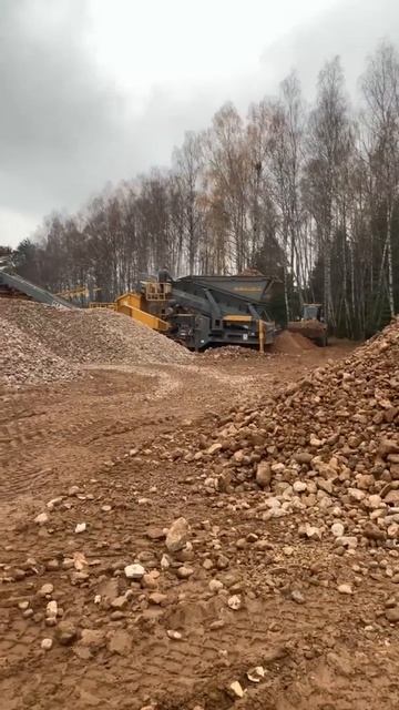Производство гравийного щебня смотреть онлайн