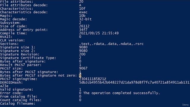 7. File analysis verdicts 7. Lab diffing 2 Identify certificate manipulation смотреть онлайн