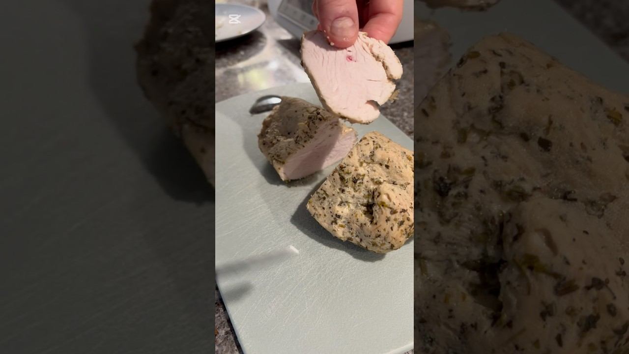 Индейка в Сувиде. Вместо покупной колбасы #food #индейка #сувид